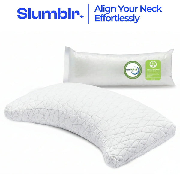 Slumblr® Shredded Memory Foam Adjustable Pillow Slumblr