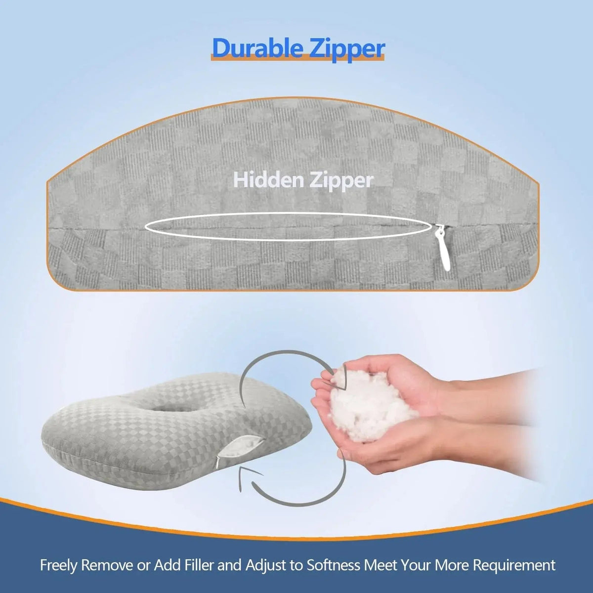 Slumblr® Adjustable Ear Support Pillow Slumblr