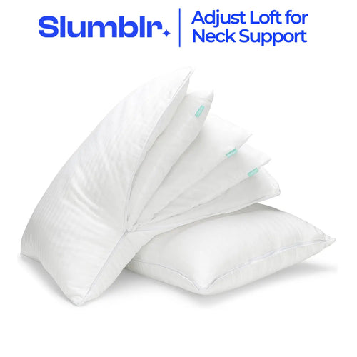 Slumblr® Luxury Adjustable Layer Cooling Pillow Slumblr