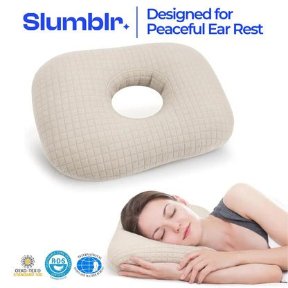 Slumblr® Cotton Comfort Ear Pillow Slumblr