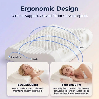 Slumblr® Natural Latex Ergonomic Pillow Slumblr