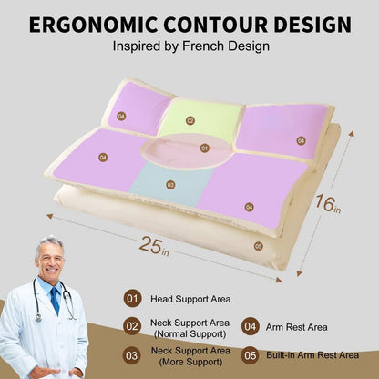 Slumblr® Adjustable Zoned Contour Pillow Slumblr