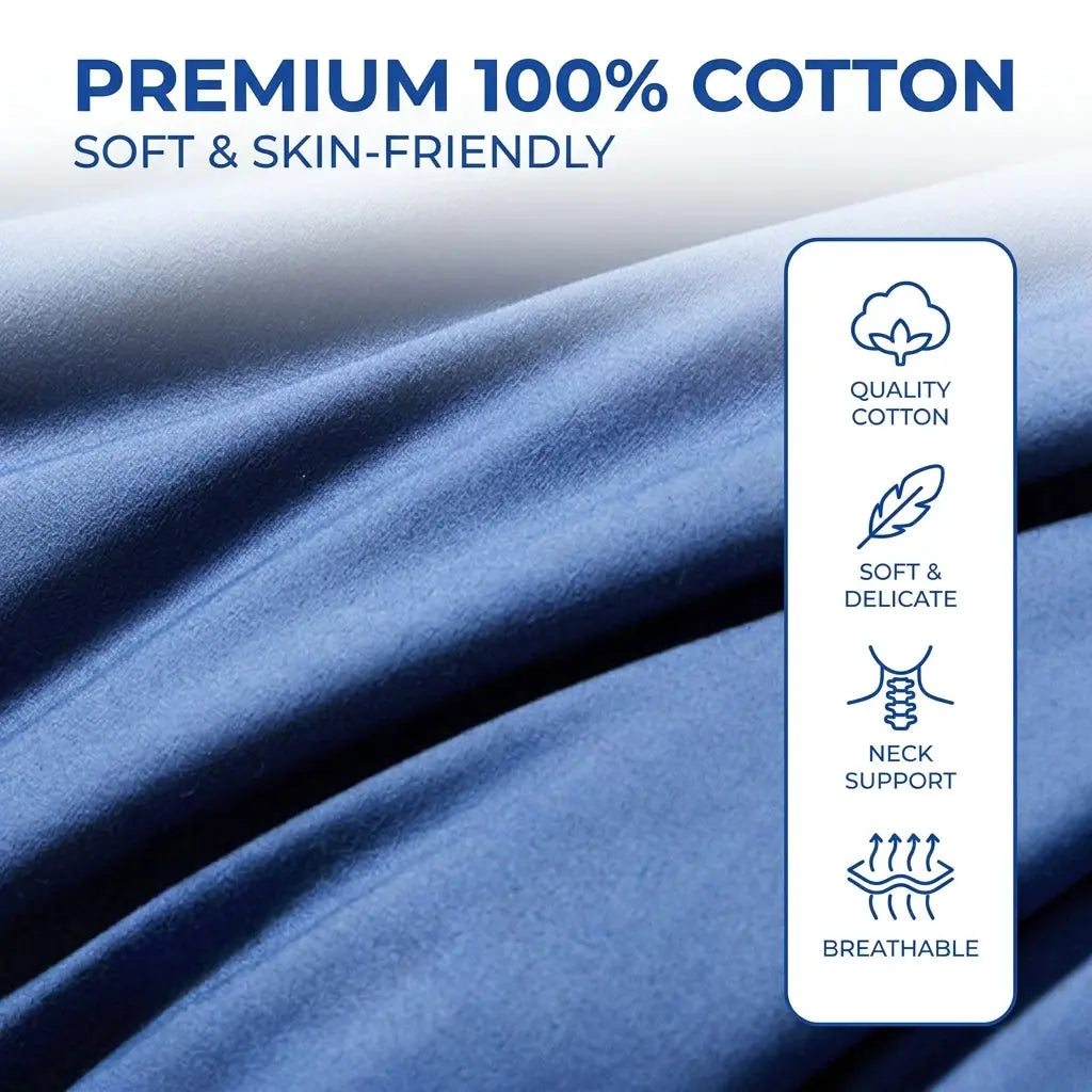 Slumblr® Rectangle Medium Support Cotton Pillow Slumblr