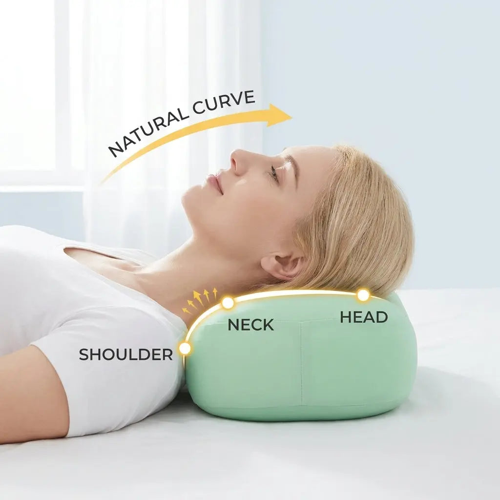 Slumblr® Office Nap Pillow with Ice Silk Fabric Slumblr