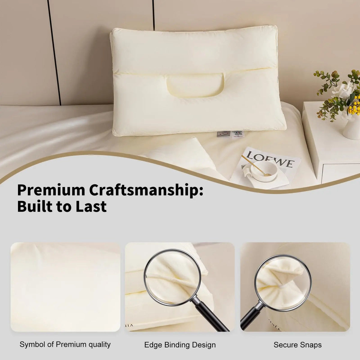 Slumblr® Adjustable Zoned Contour Pillow Slumblr