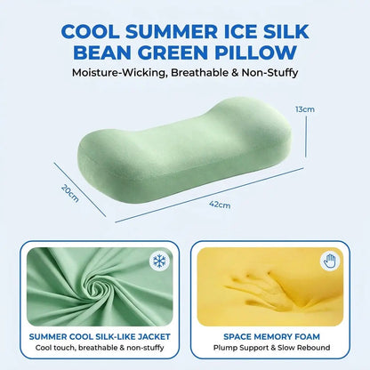 Slumblr® Office Nap Pillow with Ice Silk Fabric Slumblr