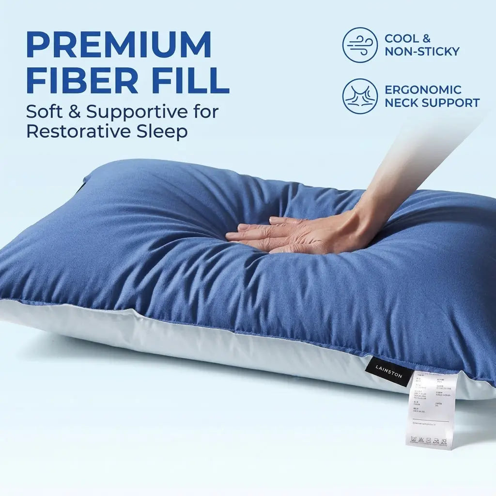 Slumblr® Rectangle Medium Support Cotton Pillow Slumblr