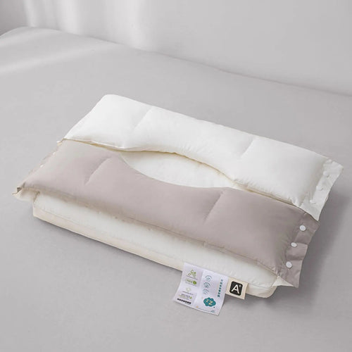 Slumblr® Dual-Sided Adjustable Cotton Pillow Slumblr