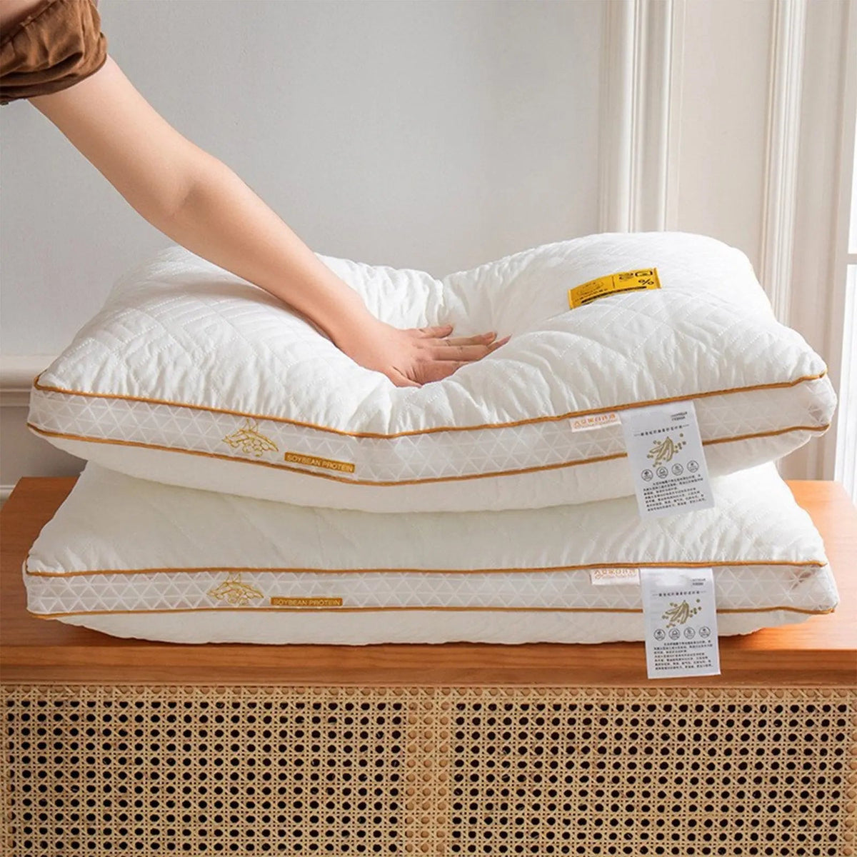 Slumblr® Soft Textile Soy Fiber Pillow Slumblr